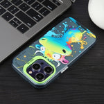 Ốp điện thoại họa tiết tranh sơn dầu PC + TPU, dành cho iPhone 16 Pro