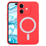 Liquid Silicone Magsafe Phone Case, For iPhone 16 Pro Max, For iPhone 16 Pro, For iPhone 16 Plus, For iPhone 16