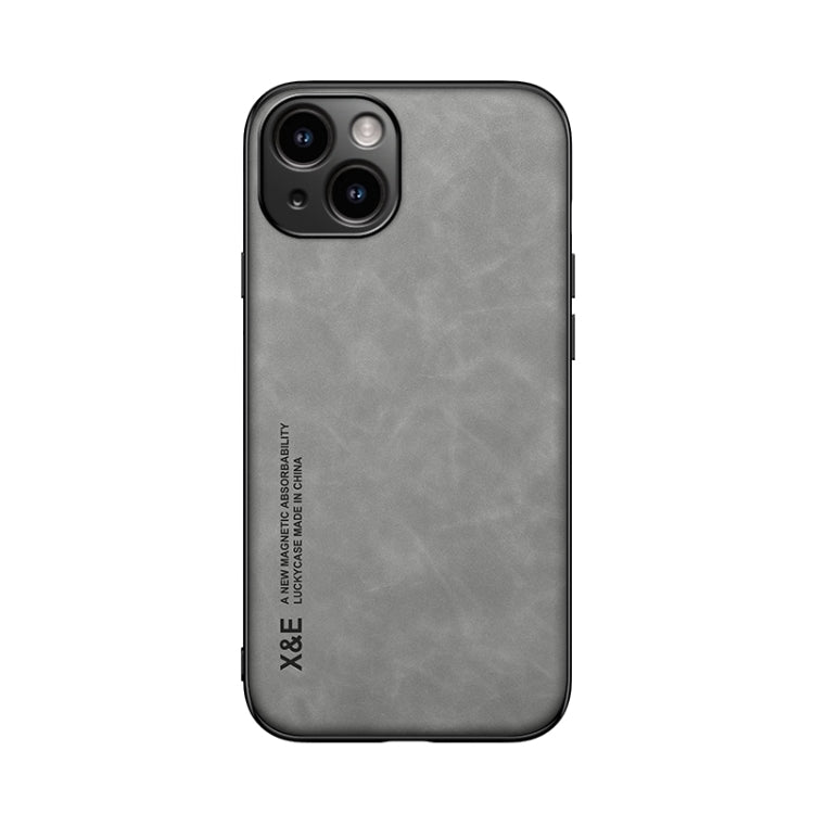 Ốp điện thoại mặt sau da từ tính cảm giác da, dành cho iPhone 14, iPhone 14 Pro, iPhone 14 Pro Max