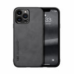 Ốp điện thoại mặt sau da từ tính cảm giác da, dành cho iPhone 14, iPhone 14 Pro, iPhone 14 Pro Max