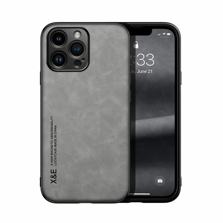 Ốp điện thoại mặt sau da từ tính cảm giác da, dành cho iPhone 14, iPhone 14 Pro, iPhone 14 Pro Max