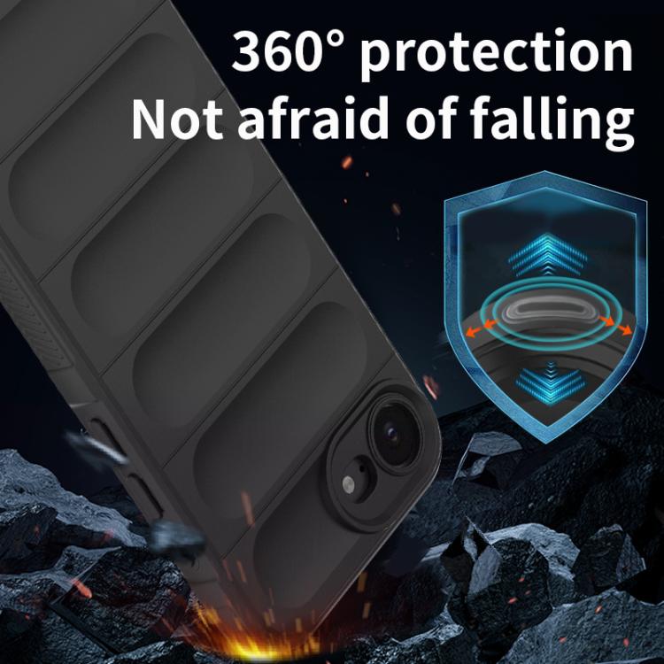 Ốp điện thoại TPU + vải nỉ Magic Shield, dành cho iPhone 17e / 16e, iPhone 17 Pro Max, iPhone 17 Pro, iPhone 17