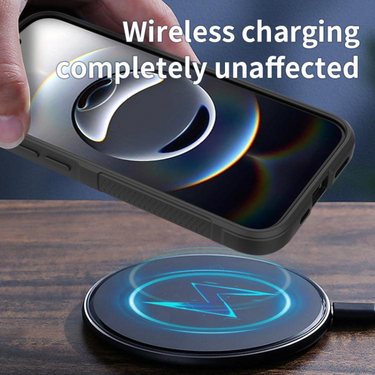 Ốp điện thoại TPU + vải nỉ Magic Shield, dành cho iPhone 17e / 16e, iPhone 17 Pro Max, iPhone 17 Pro, iPhone 17