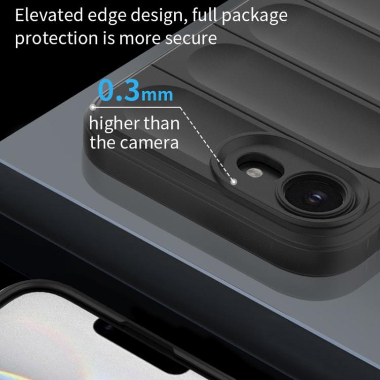 Ốp điện thoại TPU + vải nỉ Magic Shield, dành cho iPhone 17e / 16e, iPhone 17 Pro Max, iPhone 17 Pro, iPhone 17