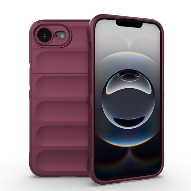 Ốp điện thoại TPU + vải nỉ Magic Shield, dành cho iPhone 17e / 16e, iPhone 17 Pro Max, iPhone 17 Pro, iPhone 17
