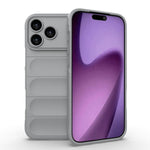 Ốp điện thoại TPU + vải nỉ Magic Shield, dành cho iPhone 17e / 16e, iPhone 17 Pro Max, iPhone 17 Pro, iPhone 17