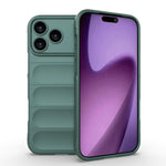 Ốp điện thoại TPU + vải nỉ Magic Shield, dành cho iPhone 17e / 16e, iPhone 17 Pro Max, iPhone 17 Pro, iPhone 17