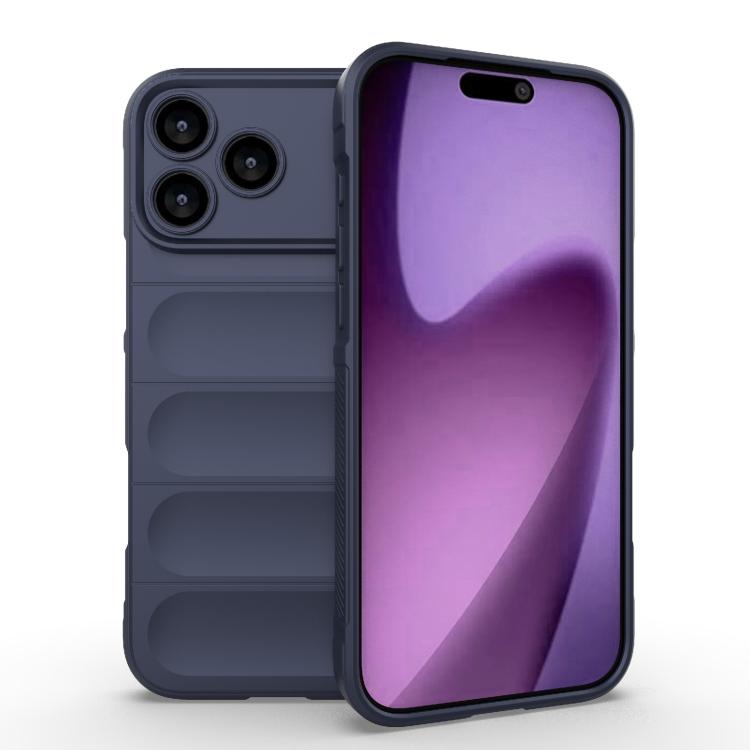 Ốp điện thoại TPU + vải nỉ Magic Shield, dành cho iPhone 17e / 16e, iPhone 17 Pro Max, iPhone 17 Pro, iPhone 17