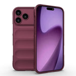 Ốp điện thoại TPU + vải nỉ Magic Shield, dành cho iPhone 17e / 16e, iPhone 17 Pro Max, iPhone 17 Pro, iPhone 17