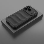 Ốp điện thoại TPU + vải nỉ Magic Shield, dành cho iPhone 17e / 16e, iPhone 17 Pro Max, iPhone 17 Pro, iPhone 17