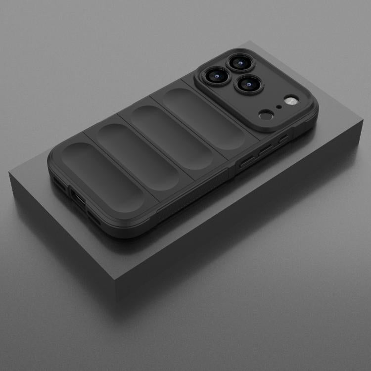 Ốp điện thoại TPU + vải nỉ Magic Shield, dành cho iPhone 17e / 16e, iPhone 17 Pro Max, iPhone 17 Pro, iPhone 17