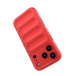 Ốp điện thoại TPU + vải nỉ Magic Shield, dành cho iPhone 17e / 16e, iPhone 17 Pro Max, iPhone 17 Pro, iPhone 17