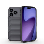 Ốp điện thoại TPU + vải nỉ Magic Shield, dành cho iPhone 17e / 16e, iPhone 17 Pro Max, iPhone 17 Pro, iPhone 17
