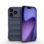 Ốp điện thoại TPU + vải nỉ Magic Shield, dành cho iPhone 17e / 16e, iPhone 17 Pro Max, iPhone 17 Pro, iPhone 17