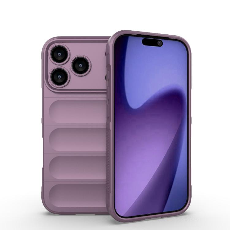 Ốp điện thoại TPU + vải nỉ Magic Shield, dành cho iPhone 17e / 16e, iPhone 17 Pro Max, iPhone 17 Pro, iPhone 17