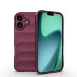 Ốp điện thoại TPU + vải nỉ Magic Shield, dành cho iPhone 17e / 16e, iPhone 17 Pro Max, iPhone 17 Pro, iPhone 17