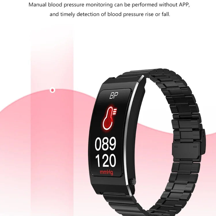 Vòng Đeo Tay Gọi Thông Minh Dây Silicone Màn Hình TFT 1.14 inch K13S Hỗ trợ Quản lý Giấc ngủ / Theo dõi Oxy trong máu, Dây Silicone