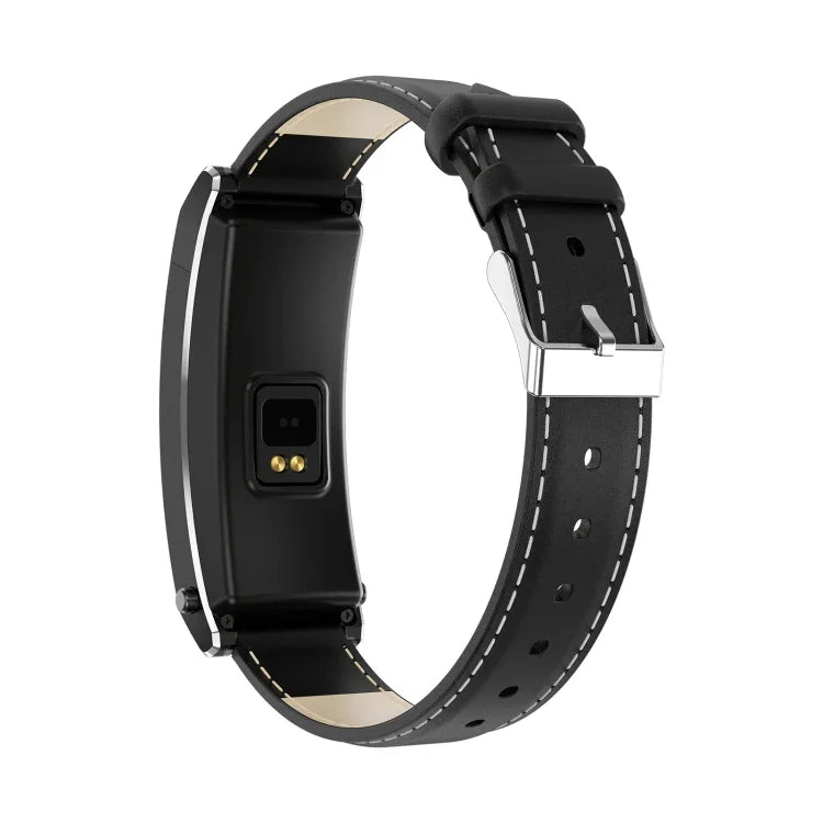 Vòng Đeo Tay Gọi Thông Minh Dây Da Màn Hình TFT 1.14 inch K13S Hỗ trợ Quản lý Giấc ngủ / Theo dõi Oxy trong máu, Dây Da