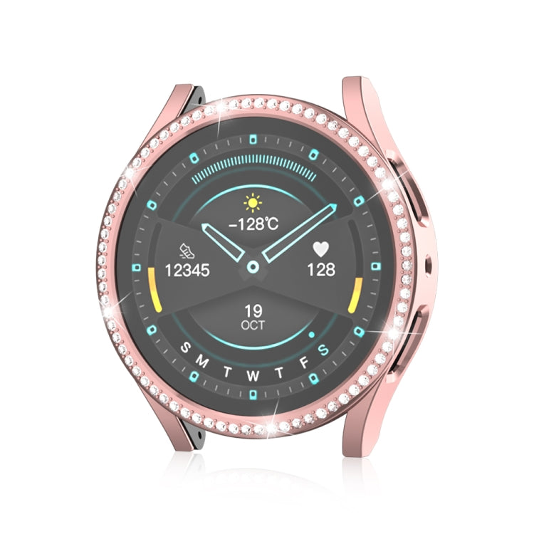 Ốp bảo vệ đồng hồ PC rỗng kim cương, dành cho Samsung Galaxy Watch 6 44mm, dành cho Samsung Galaxy Watch 6 40mm
