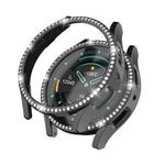 Ốp bảo vệ đồng hồ PC rỗng kim cương, dành cho Samsung Galaxy Watch 6 44mm, dành cho Samsung Galaxy Watch 6 40mm