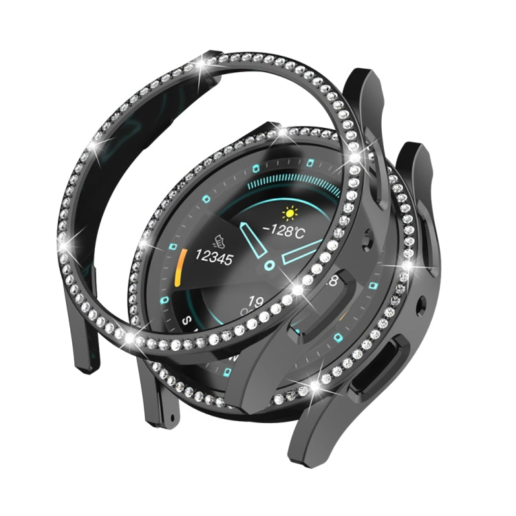 Ốp bảo vệ đồng hồ PC rỗng kim cương, dành cho Samsung Galaxy Watch 6 44mm, dành cho Samsung Galaxy Watch 6 40mm