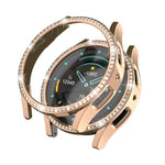 Ốp bảo vệ đồng hồ PC rỗng kim cương, dành cho Samsung Galaxy Watch 6 44mm, dành cho Samsung Galaxy Watch 6 40mm