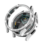 Ốp bảo vệ đồng hồ PC rỗng kim cương, dành cho Samsung Galaxy Watch 6 44mm, dành cho Samsung Galaxy Watch 6 40mm