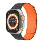 Dây đồng hồ silicone vòng từ tính, dành cho Apple Watch Series 9 45mm, dành cho Apple Watch Series 9 41mm, dành cho Apple Watch Ultra 49mm