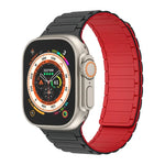 Dây đồng hồ silicone vòng từ tính, dành cho Apple Watch Series 9 45mm, dành cho Apple Watch Series 9 41mm, dành cho Apple Watch Ultra 49mm