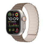 Dây đồng hồ silicone vòng từ tính, dành cho Apple Watch Series 9 45mm, dành cho Apple Watch Series 9 41mm, dành cho Apple Watch Ultra 49mm