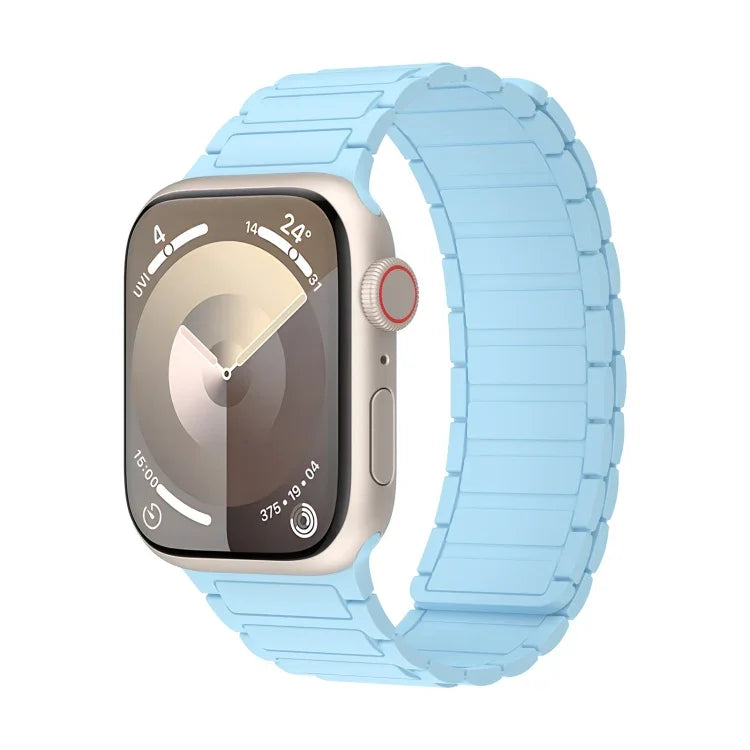 Dây đeo đồng hồ silicone vòng từ tính, dành cho Apple Watch SE 40mm, dành cho Apple Watch SE 44mm, dành cho Apple Watch Series 6 40mm