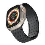 Dây đeo đồng hồ silicone vòng từ tính, dành cho Apple Watch Series 4 44mm, dành cho Apple Watch Series 4 40mm, dành cho Apple Watch Series 3 38mm