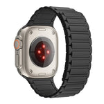 Dây đeo đồng hồ silicone vòng từ tính, dành cho Apple Watch Series 4 44mm, dành cho Apple Watch Series 4 40mm, dành cho Apple Watch Series 3 38mm