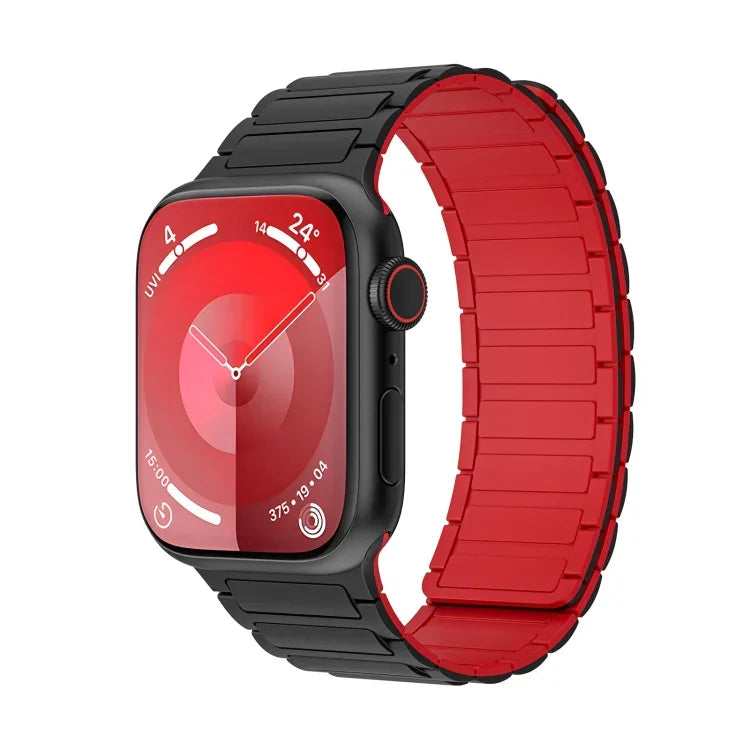 Dây đeo đồng hồ silicone vòng từ tính, dành cho Apple Watch Series 3 42mm, dành cho Apple Watch Series 2 42mm, dành cho Apple Watch Series 2 38mm