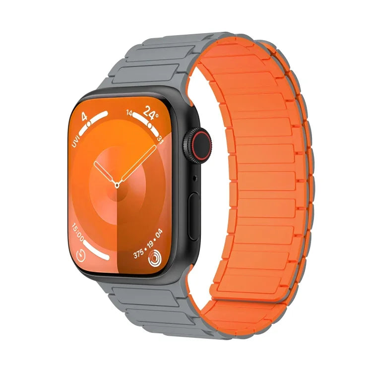 Dây đeo đồng hồ silicone vòng từ tính, dành cho Apple Watch Series 3 42mm, dành cho Apple Watch Series 2 42mm, dành cho Apple Watch Series 2 38mm