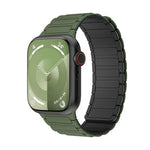 Dây đồng hồ silicone vòng từ tính, dành cho Apple Watch Series 9 45mm, dành cho Apple Watch Series 9 41mm, dành cho Apple Watch Ultra 49mm