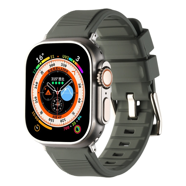 Dây đeo đồng hồ silicone vòng đôi, dành cho Apple Watch 3 38mm, 42mm và Apple Watch 2 38mm, 42mm