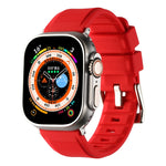 Dây đeo đồng hồ silicone vòng đôi, dành cho Apple Watch 3 38mm, 42mm và Apple Watch 2 38mm, 42mm