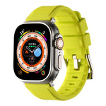 Dây đeo đồng hồ silicone vòng đôi, dành cho Apple Watch 3 38mm, 42mm và Apple Watch 2 38mm, 42mm