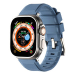 Dây đeo đồng hồ silicone vòng đôi, dành cho Apple Watch 3 38mm, 42mm và Apple Watch 2 38mm, 42mm