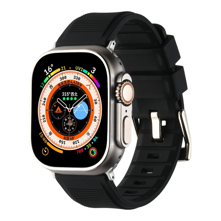 Dây đeo đồng hồ silicone vòng đôi, dành cho Apple Watch 3 38mm, 42mm và Apple Watch 2 38mm, 42mm