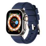 Dây đeo đồng hồ silicone vòng đôi, dành cho Apple Watch 3 38mm, 42mm và Apple Watch 2 38mm, 42mm