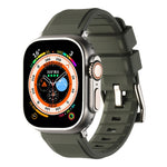 Dây đeo đồng hồ silicone vòng đôi, dành cho Apple Watch 3 38mm, 42mm và Apple Watch 2 38mm, 42mm