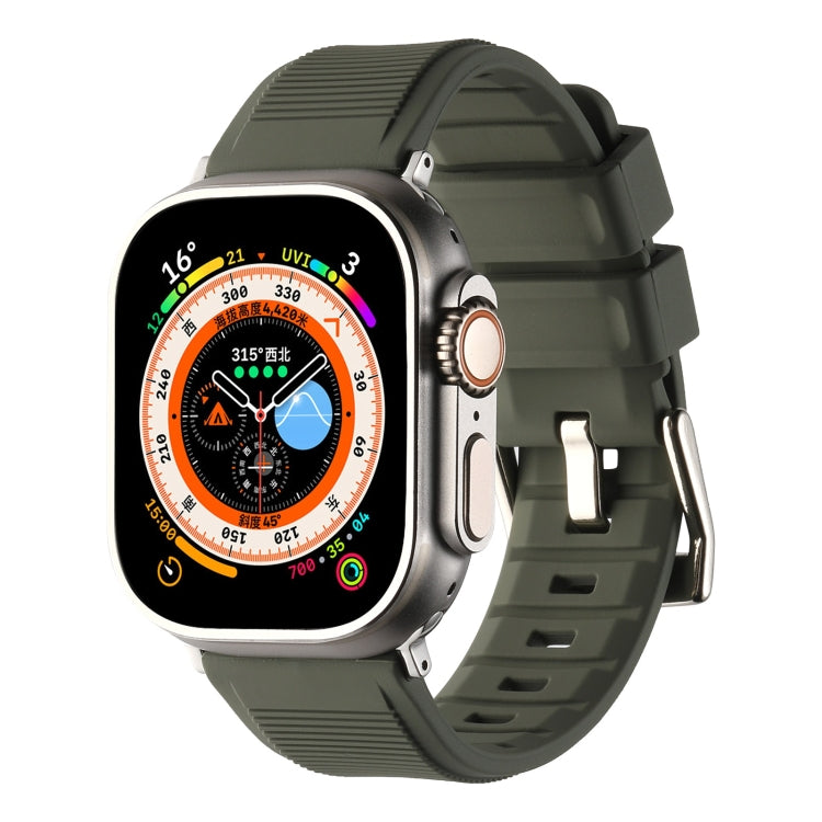 Dây đeo đồng hồ silicone vòng đôi, dành cho Apple Watch 42mm và 38mm