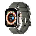 Dây đeo đồng hồ silicone vòng đôi, dành cho Apple Watch 42mm và 38mm