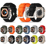Dây đeo đồng hồ silicone vòng đôi, dành cho Apple Watch 3 38mm, 42mm và Apple Watch 2 38mm, 42mm