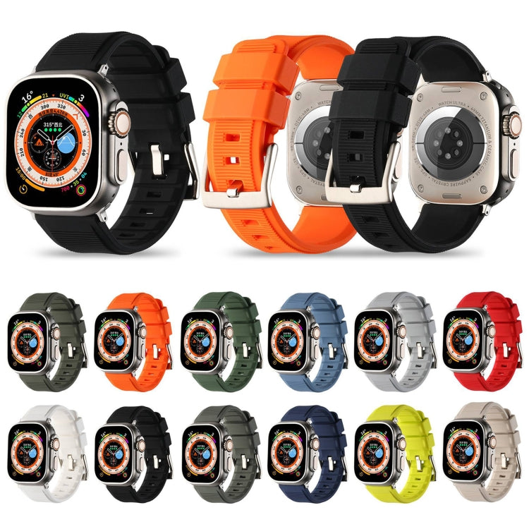 Dây đeo đồng hồ silicone vòng đôi, dành cho Apple Watch 42mm và 38mm