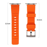 Dây đeo đồng hồ silicone vòng đôi, dành cho Apple Watch 42mm và 38mm