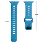 Dây Đồng Hồ Silicone Kẻ Sọc Khóa Vuông, Dành Cho Apple Watch SE 2023 44mm, Dành Cho Apple Watch SE 2023 40mm