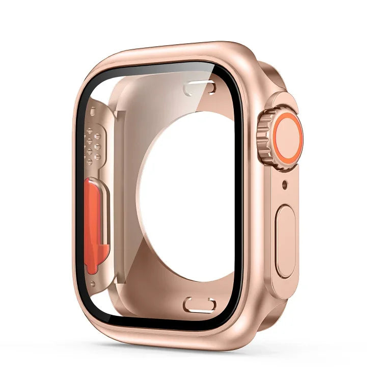 Thay đổi sang vỏ đồng hồ PC lai phim bảo vệ toàn diện Ultra 49mm, Dành cho Apple Watch Series 6 / 5 / 4 / SE 44mm, Dành cho Apple Watch Series 6 / 5 / 4 / SE 40mm, Dành cho Apple Watch Series 9 / 8 / 7 45mm, Dành cho Apple Watch Series 9 / 8 / 7 41mm
